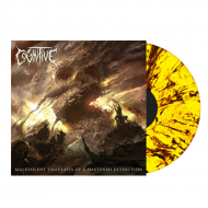 COGNITIVE Malevolent Thoughts Of A Hastened Extinction LP , CANARY YELLOW/BLACK TIGER [VINYL 12"]